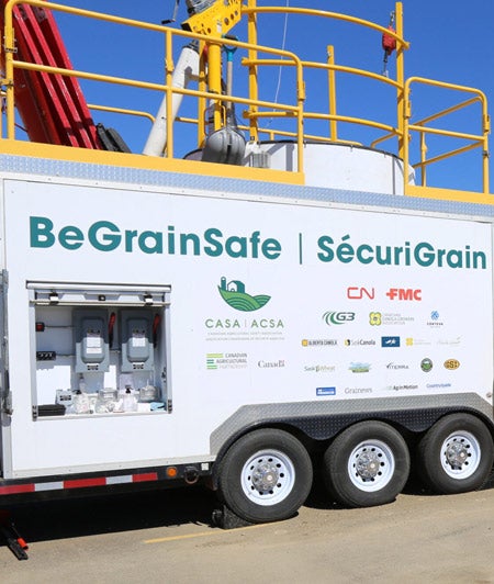 CASA Be Grain Safe Trailer