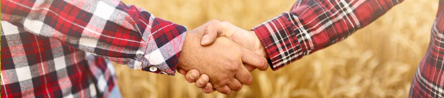 Farmers Shaking Hands