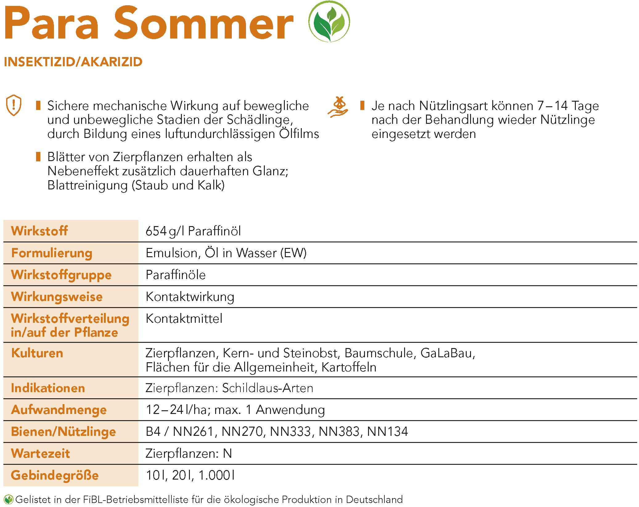 Para Sommer - Steckbrief