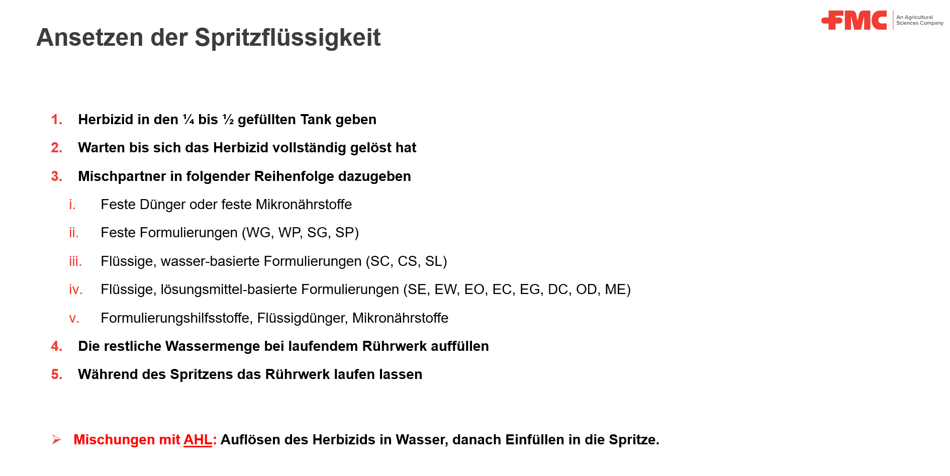 Mischbarkeit Getreideherbizide