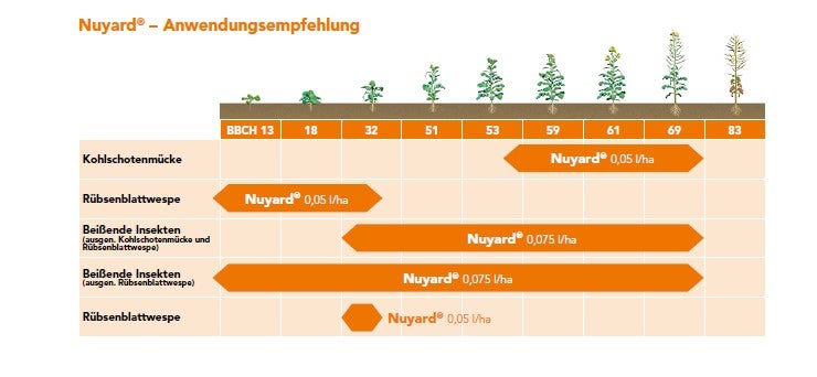Nuyard® – Anwendungsempfehlung