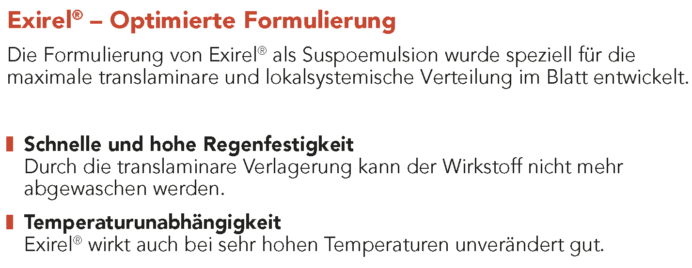 Exirel® – Optimierte Formulierung