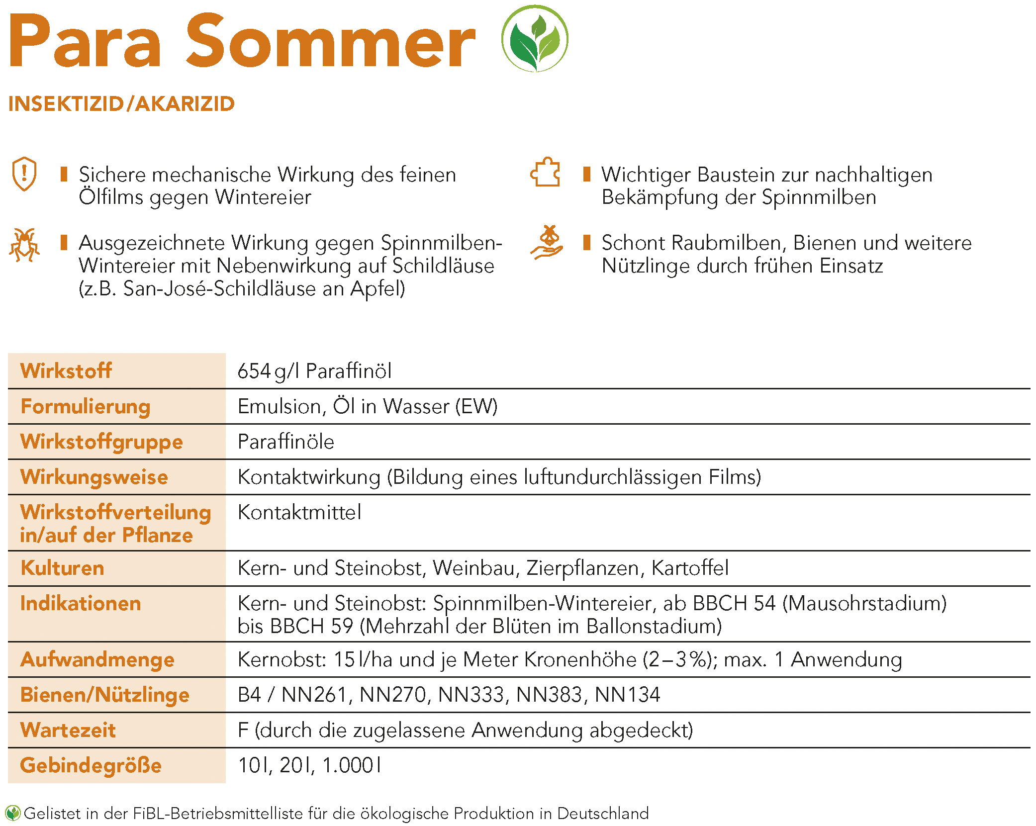 Para Sommer - Steckbrief