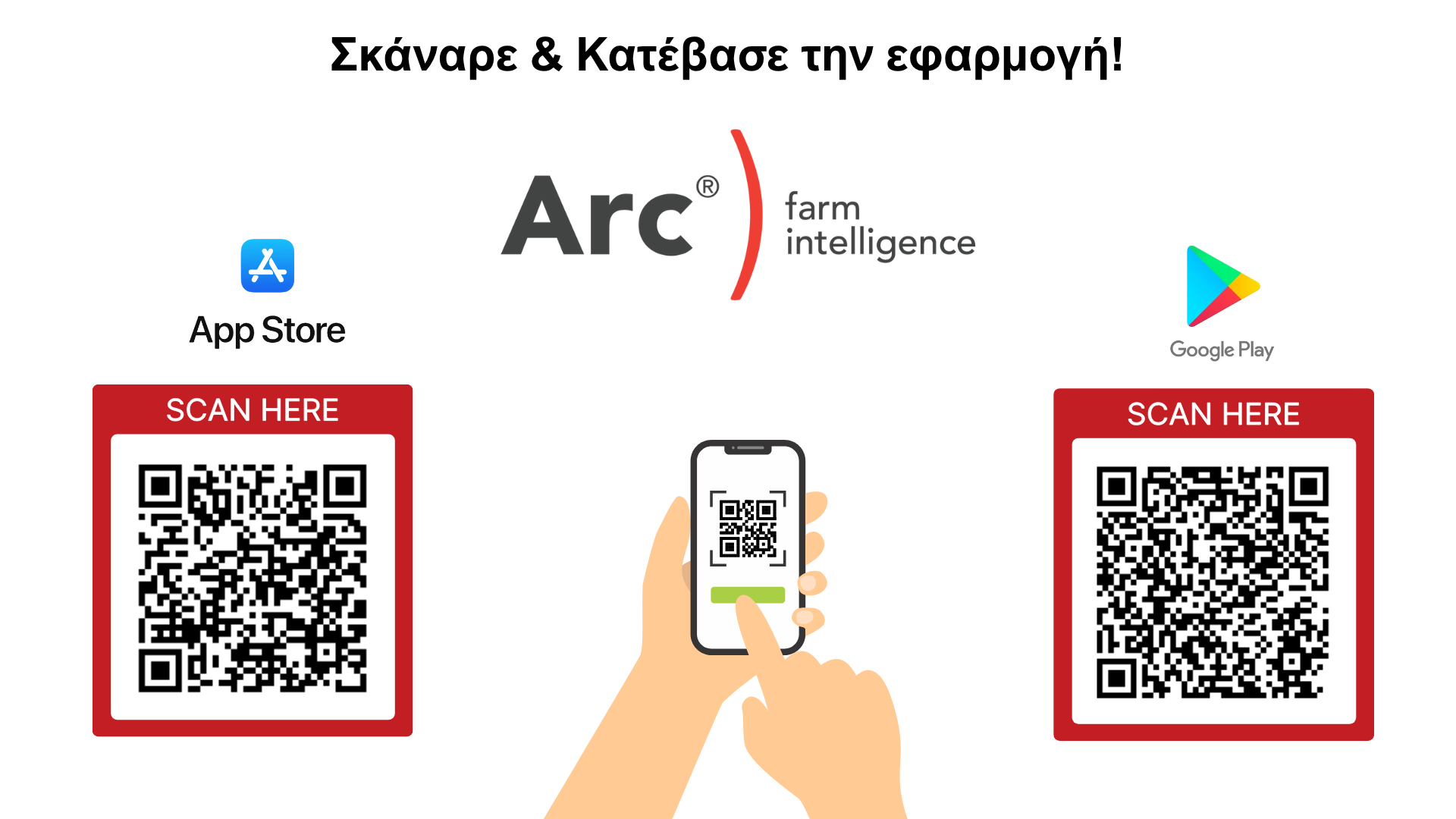 Qr Codes ARC farm Intelligence