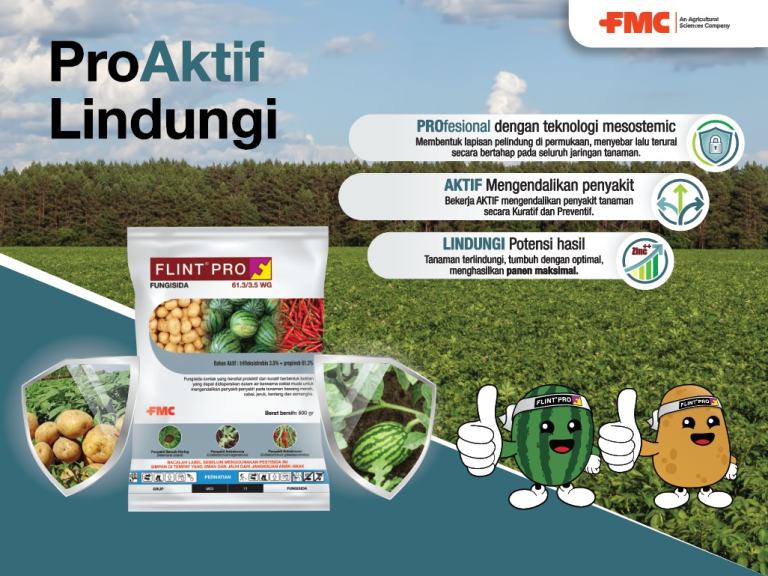 FMC Indonesia Launches New Product of Fungicide Flint® Pro 64.8 WG