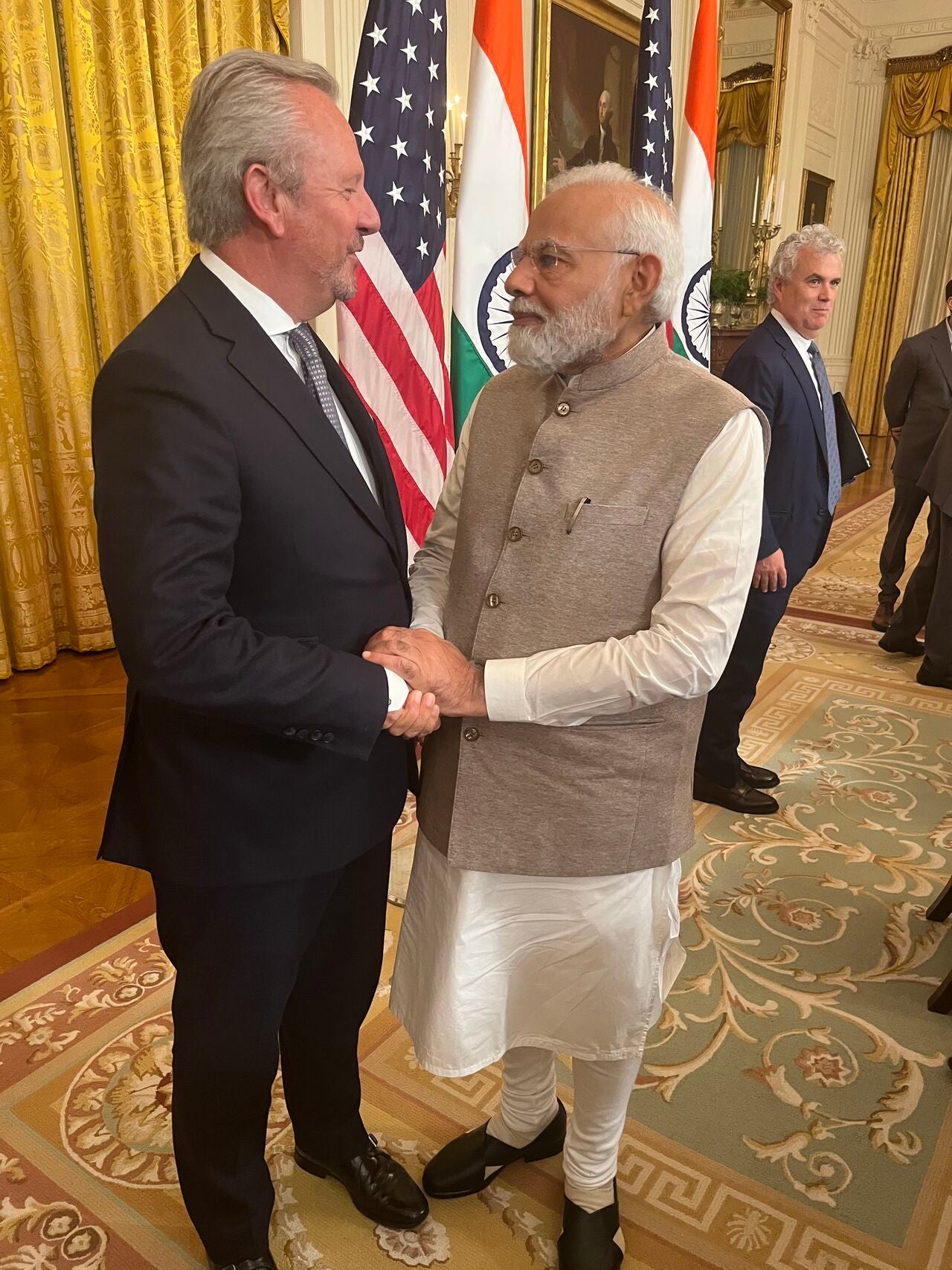 Mark with Modi