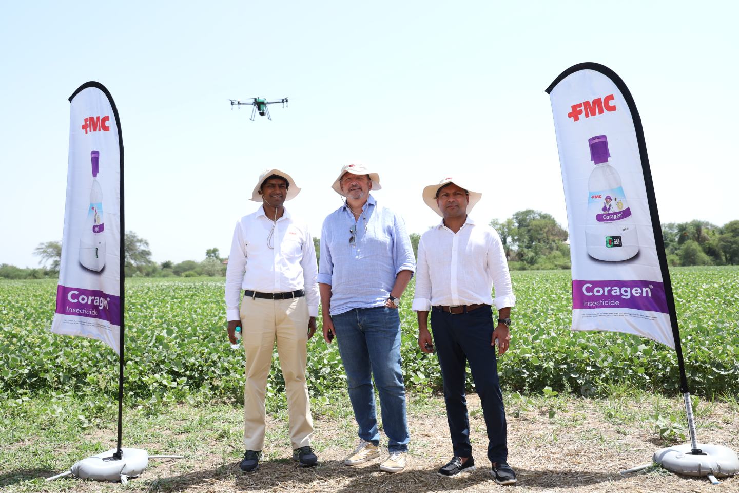 FMC Corporation launches novel herbicide for soybean crops and spray services for farmers in Madhya Pradesh 