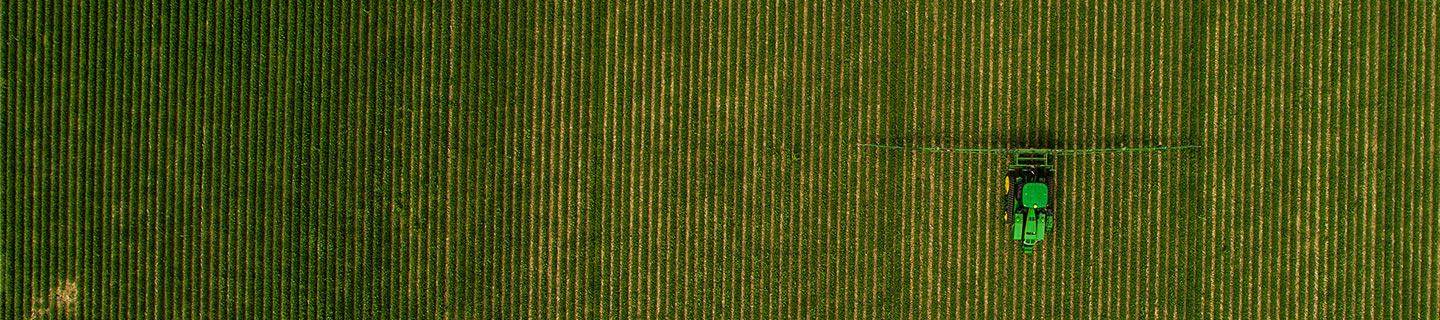 overhead field