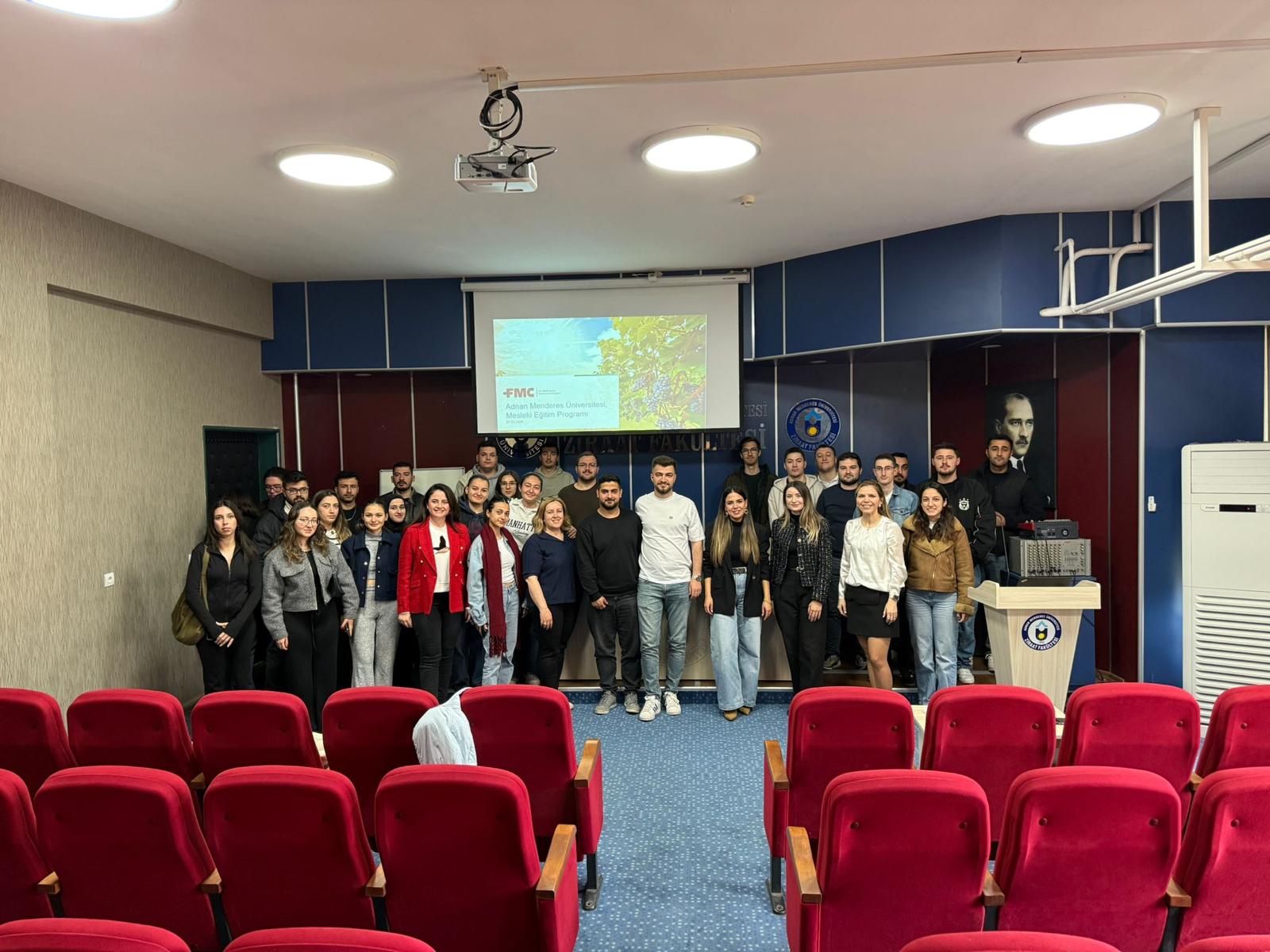 FMC Turkey Ekibi Adnan Menderes Üniversitesi'ni Ziyaret Etti.