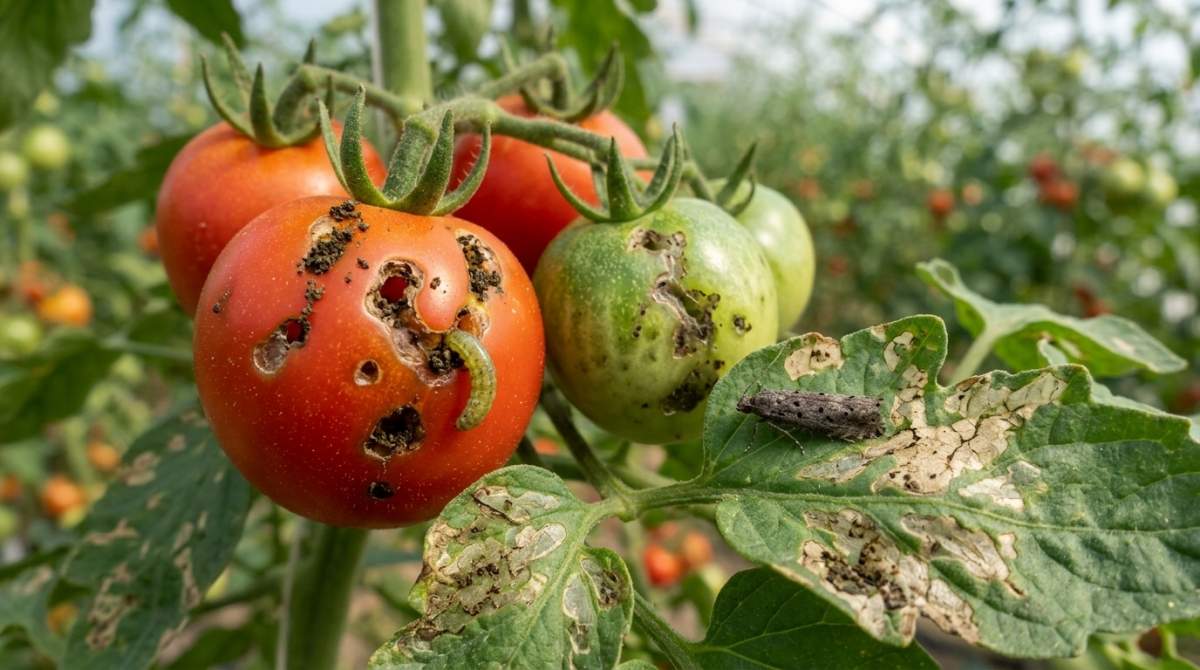Domates Güvesi (Tuta absoluta) Nedir, Nasıl Mücadele Edilir?