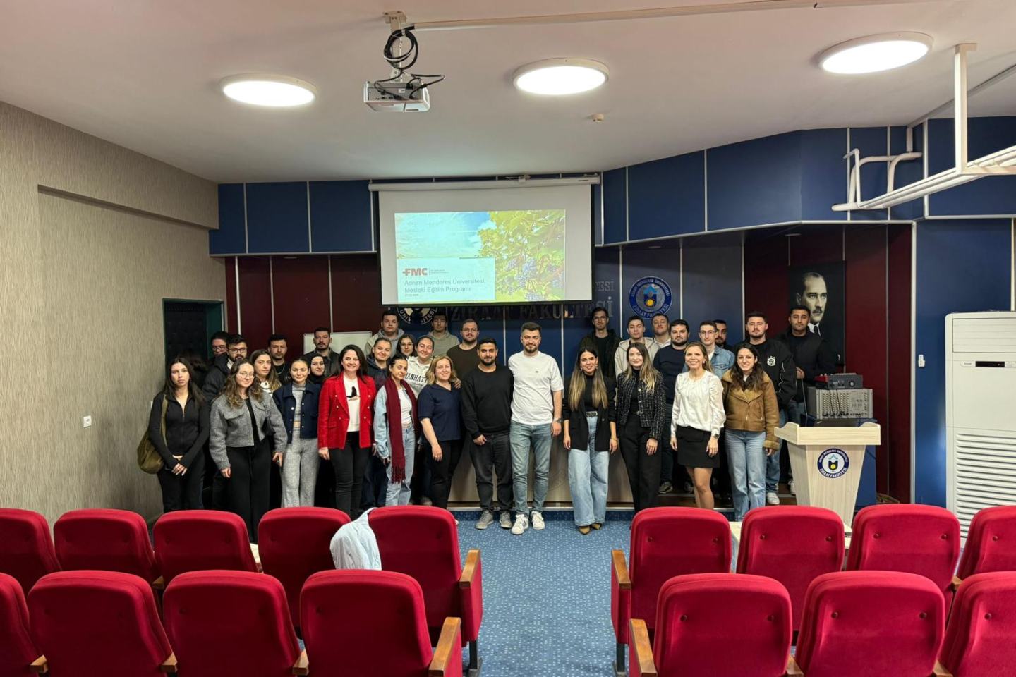 FMC Turkey Ekibi Adnan Menderes Üniversitesi'ni Ziyaret Etti.