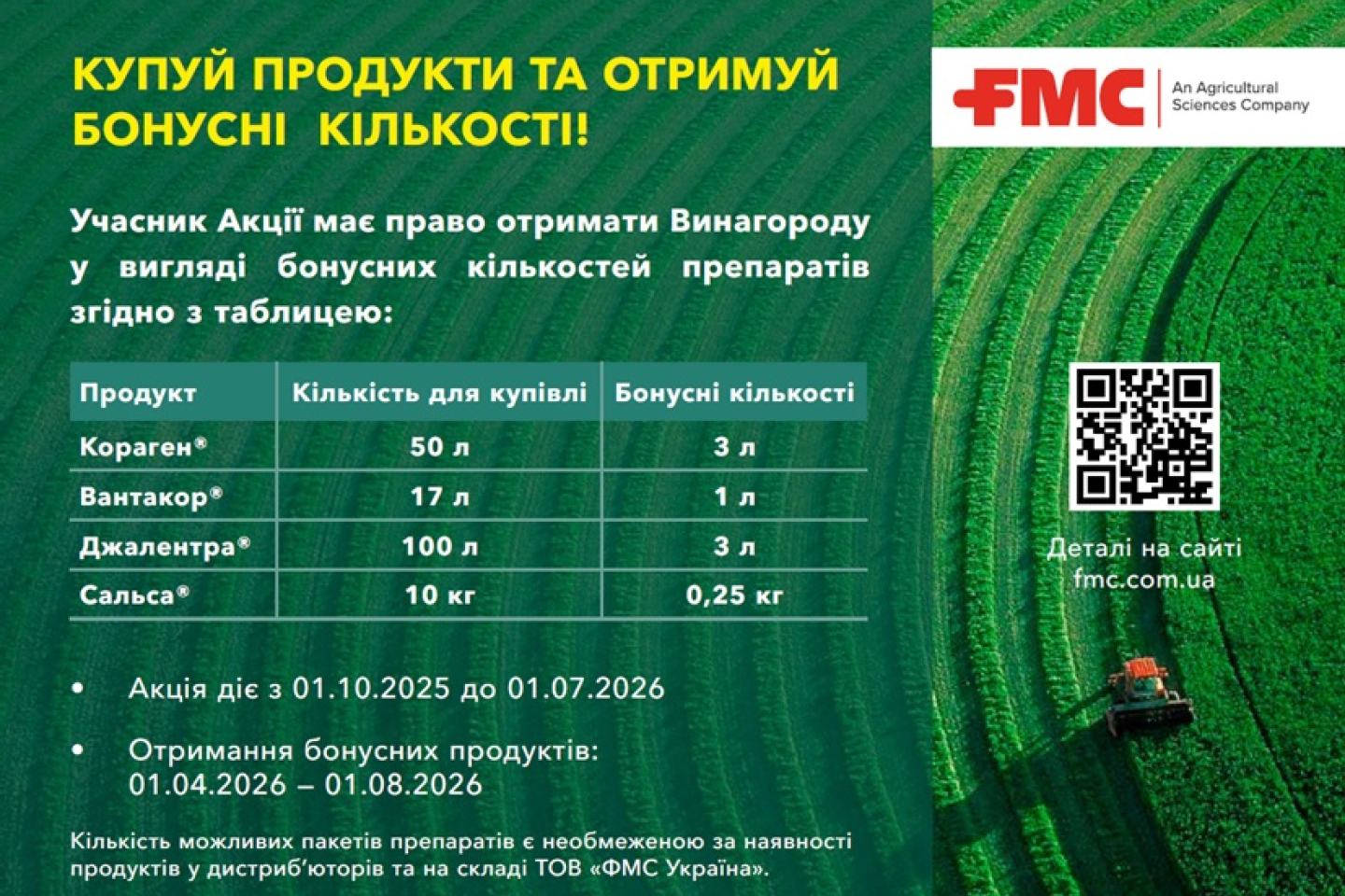 Умови акції