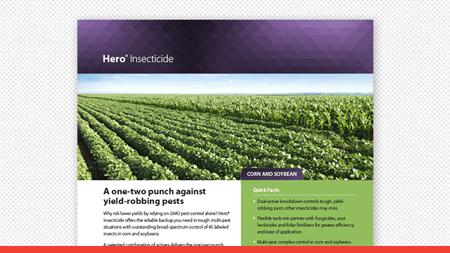 Hero® insecticide Fact Sheet