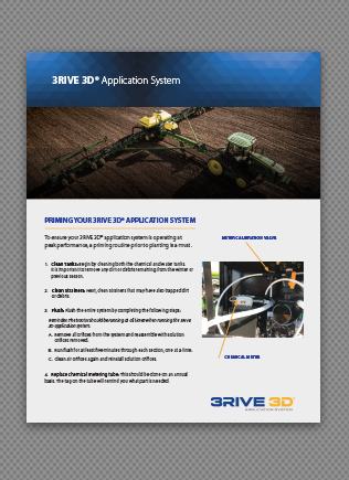 3RIVE 3D Priming Quick Guide