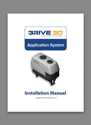3RIVE 3D Application System Installation Manual