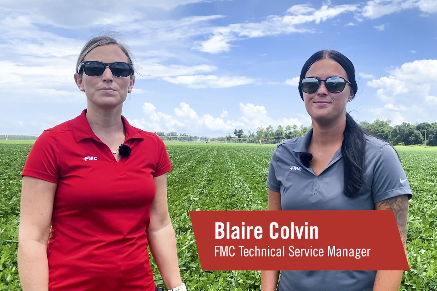 Blaire Colvin FMC Technical Service Manager