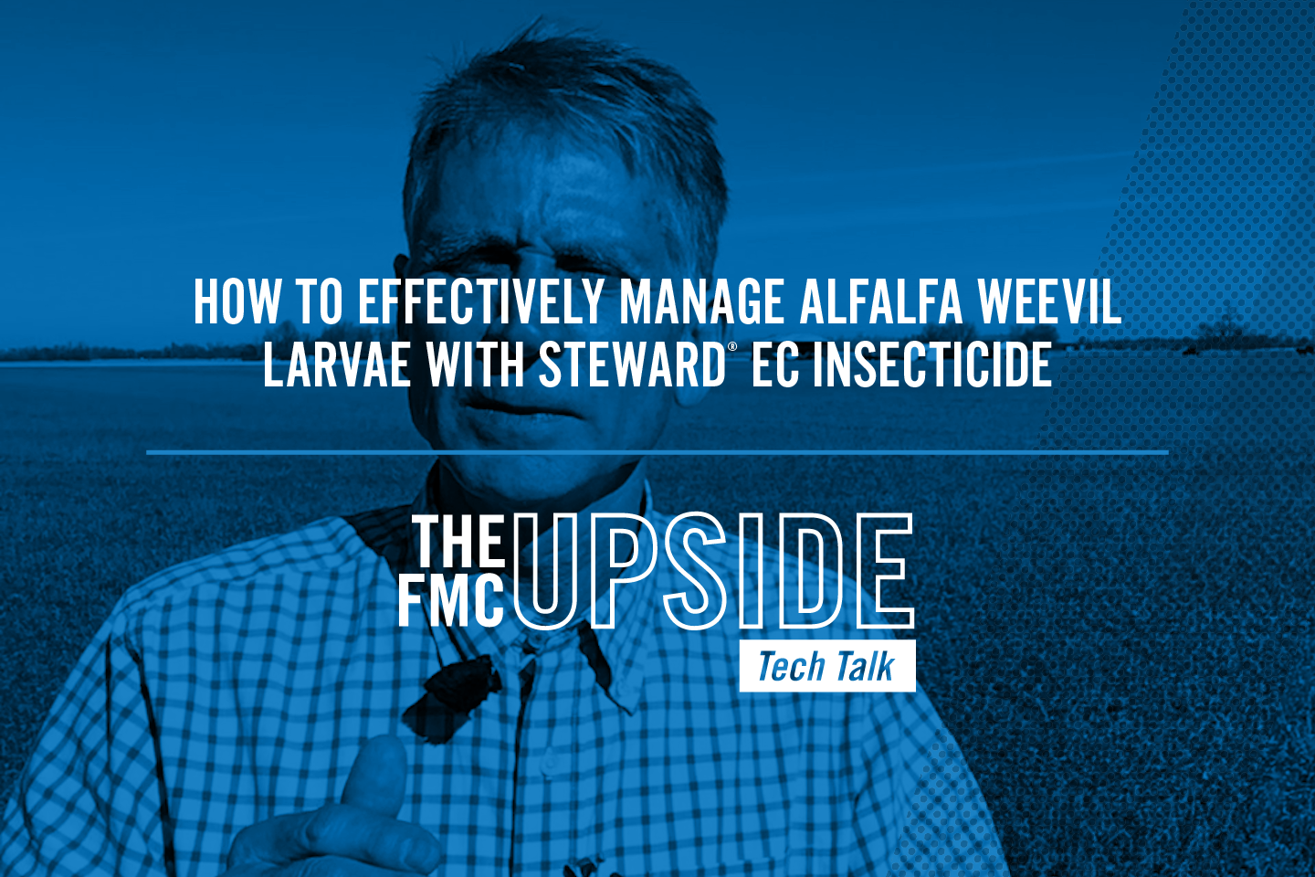 How to Effectively Manage Alfalfa Weevil Larvae with Steward® EC Insecticide with FMC Technical Service Manager Bruce Steward