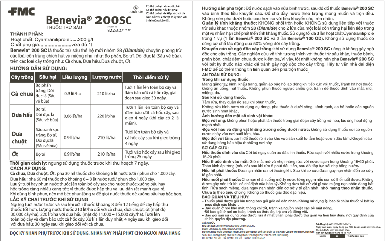 Benevia 200SC