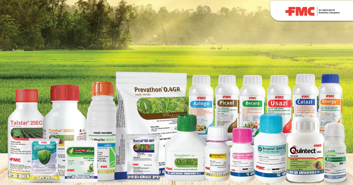 FMC’s portfolio of crop protection and crop nutrition